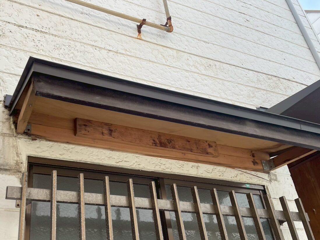 庇工事